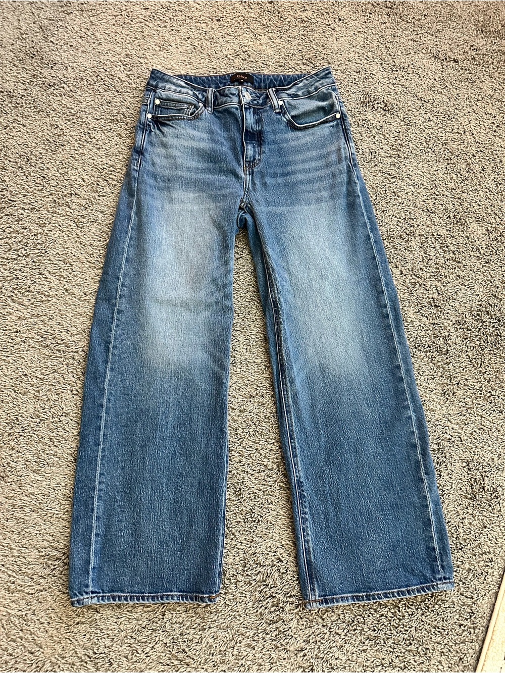 Quince Luna Stretch Relaxed Straight Women's Jeans size 28